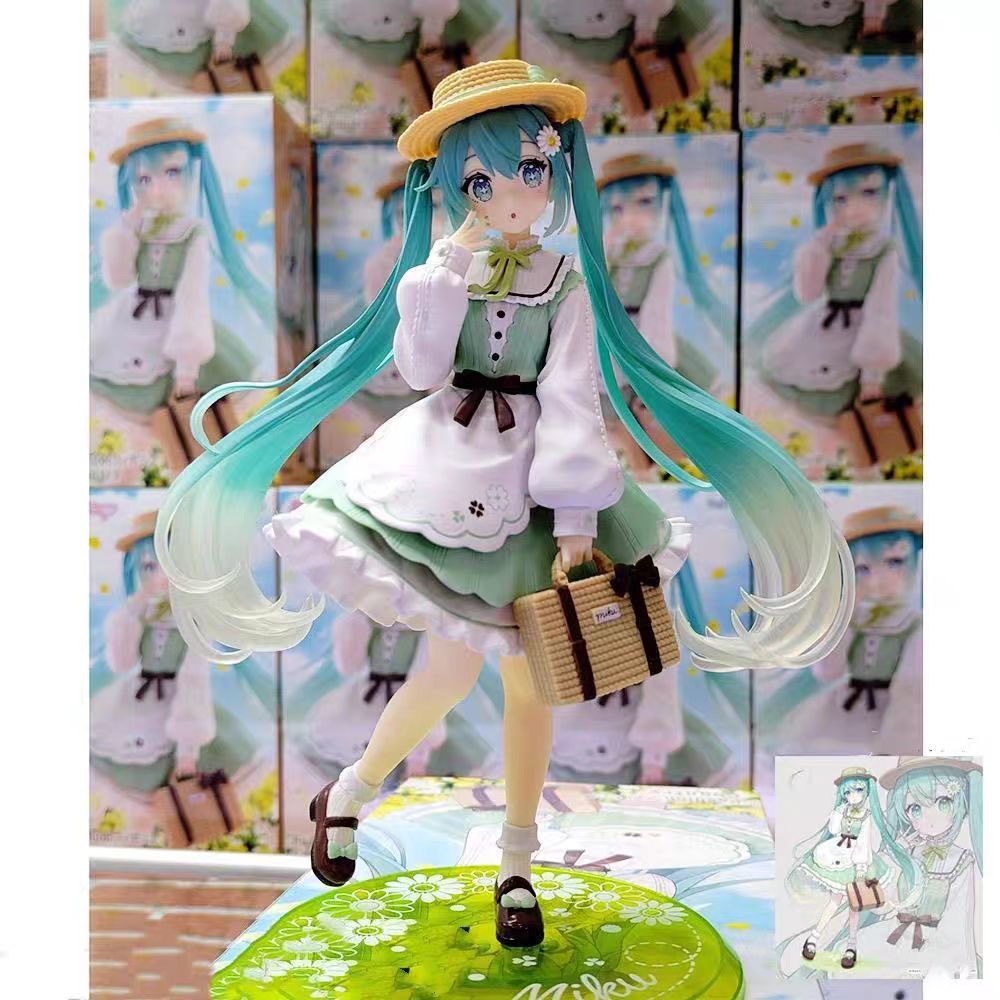 Anime Merchandise For Girls - Hatsune Miku figure pastoral style Hatsune