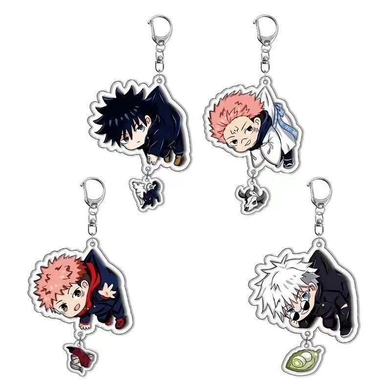 Anime Merchandise Keychain - Jujutsu Kaisen Fan Art Anime Merchandise