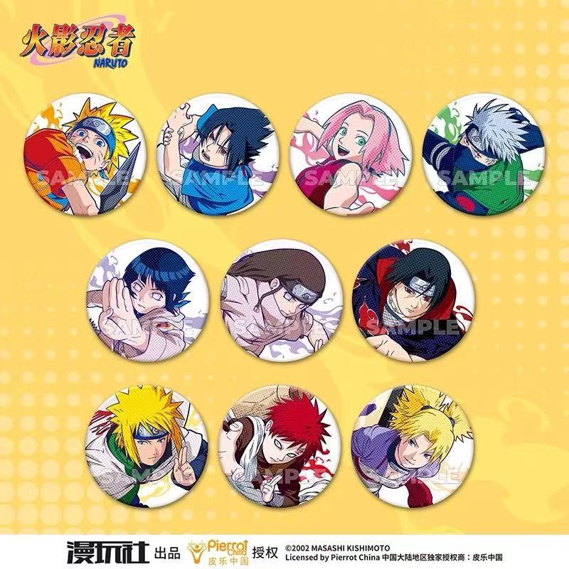 Official Merchandise Anime - Original Naruto Spot Series Tin Badge