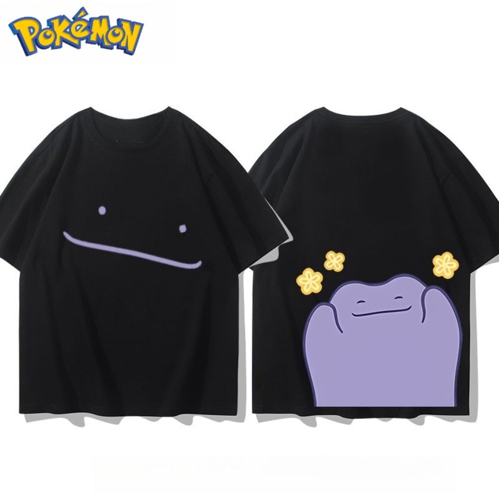 Anime Merchandise Store Japan - Pokémon Ditto Front and Rear Printed