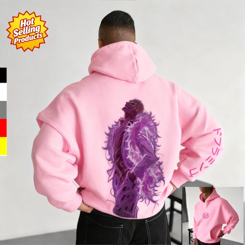 One Piece Hoodie Donquixote Do - огляд і ціна Anime Merchandise Store Japan