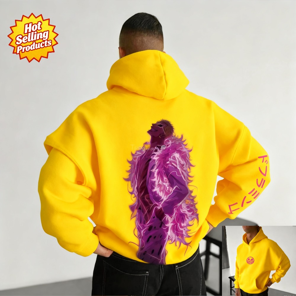 One Piece Hoodie Donquixote Do - огляд і ціна Anime Merchandise Store Japan