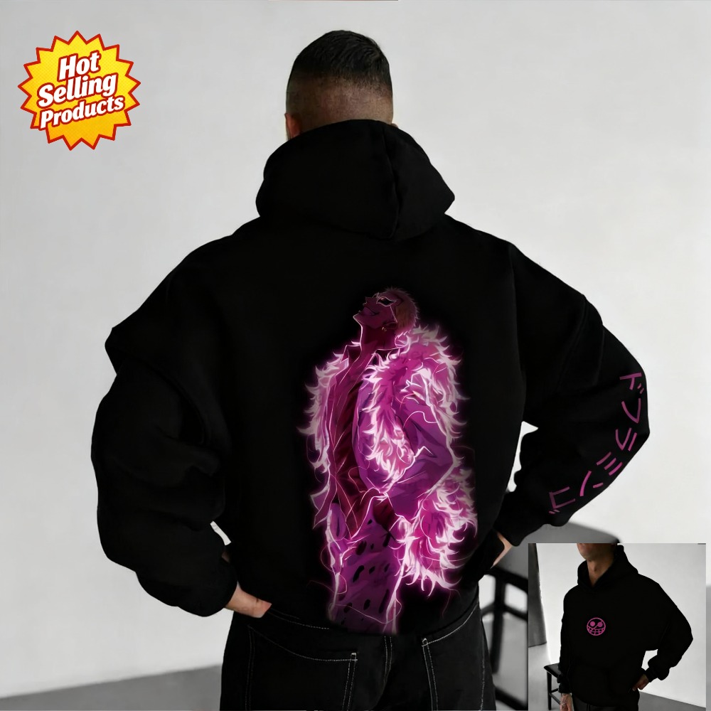One Piece Hoodie Donquixote Do - огляд і ціна Anime Merchandise Store Japan