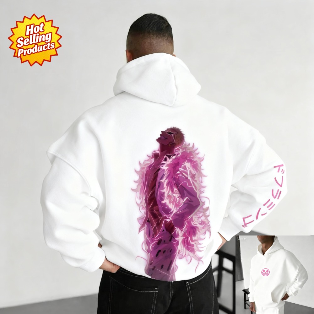 One Piece Hoodie Donquixote Do - огляд і ціна Anime Merchandise Store Japan