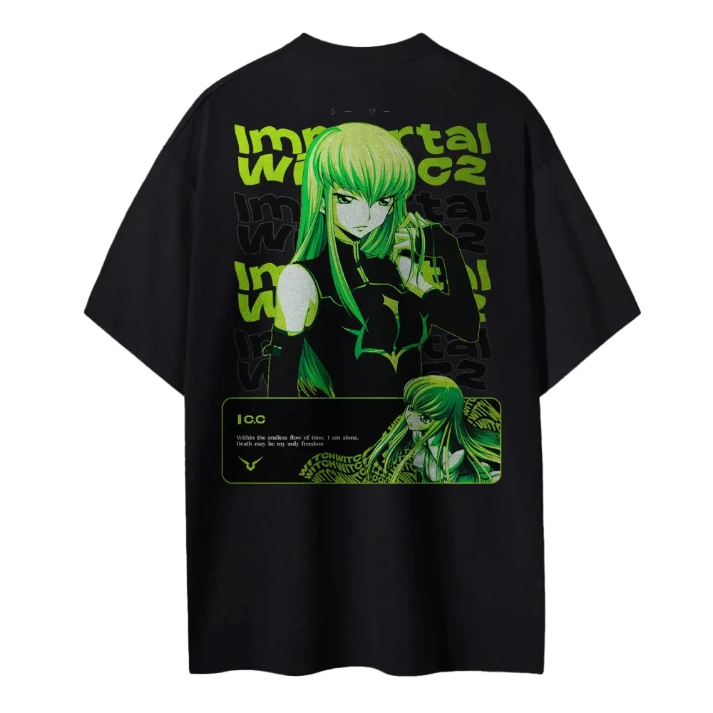 New Code Geass T-Shirt C.C. Ch - огляд і ціна Anime Merchandise Store Japan