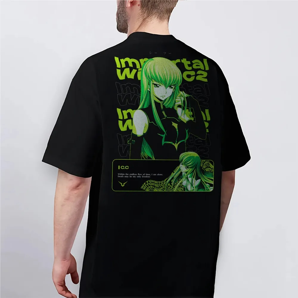New Code Geass T-Shirt C.C. Ch - огляд і ціна Anime Merchandise Store Japan