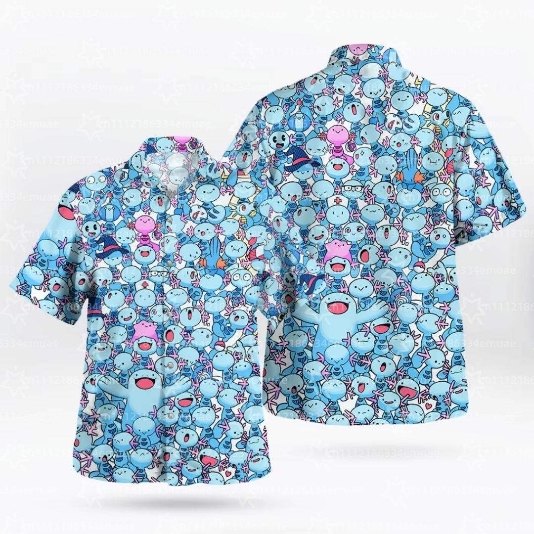 2026 Anime Mudkip Blue Hawaiia - огляд і ціна Anime Merchandise For Women