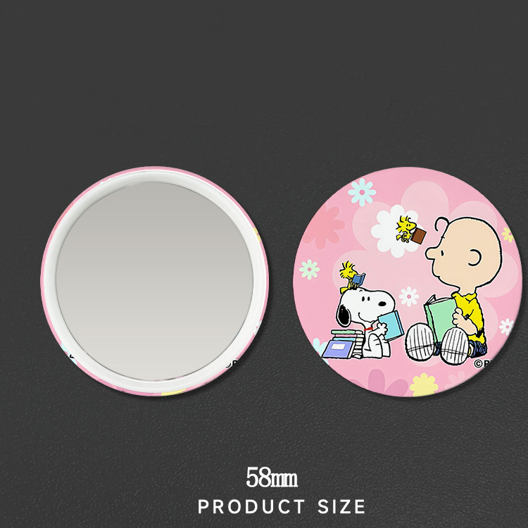 New Snoopys Badge Mirror Woman - огляд і ціна Anime Merchandise For Girls