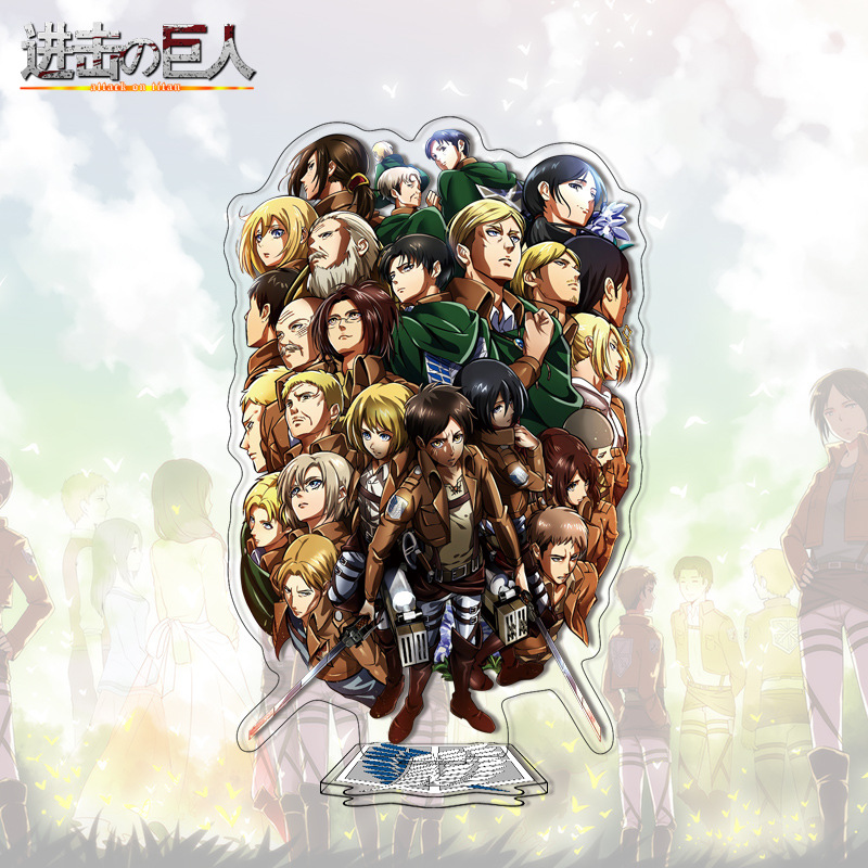 Attack on Titan Acrylic Stand  - огляд і ціна Anime Merchandise Distributors
