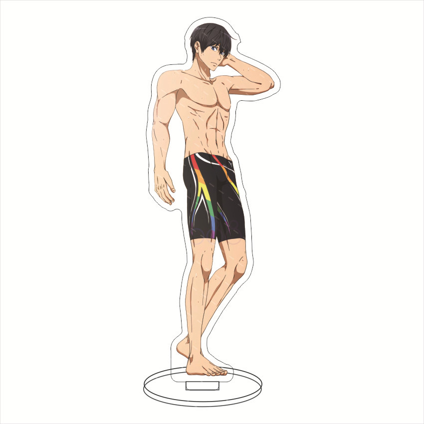 16CM Anime Acrylic Figure Free - огляд і ціна Free Anime Merchandise