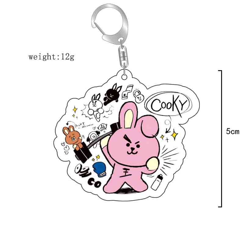 BT21 anime cartoon cute acryli - огляд і ціна Anime Merchandise For Girls