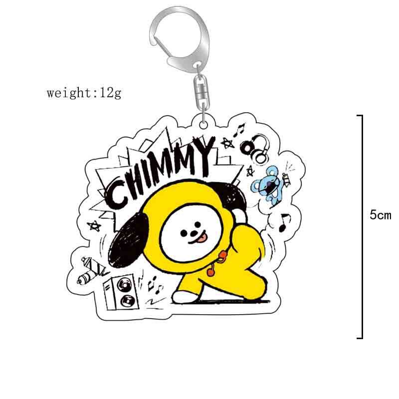 BT21 anime cartoon cute acryli - огляд і ціна Anime Merchandise For Girls