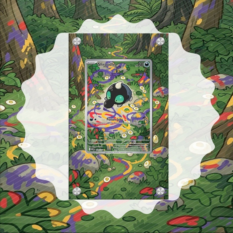 Art Display for Pokemon Shrood - огляд і ціна Anime Merchandise For Girls
