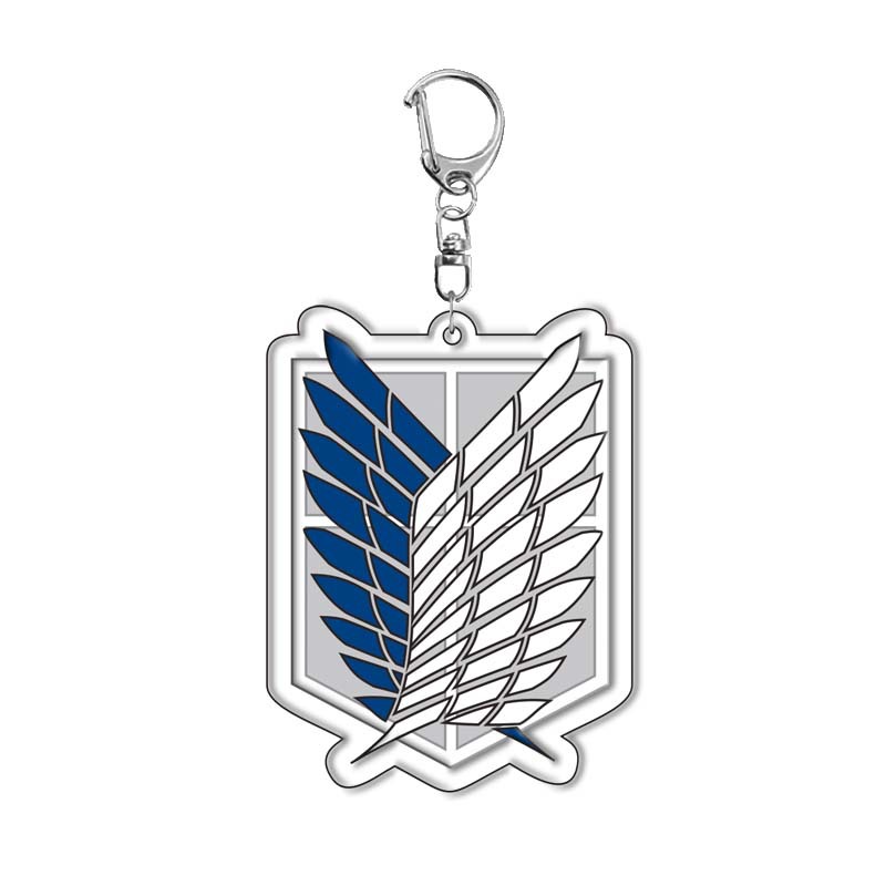 Attack on Titan Keychain Acryl - огляд і ціна Anime Merchandise Keychain