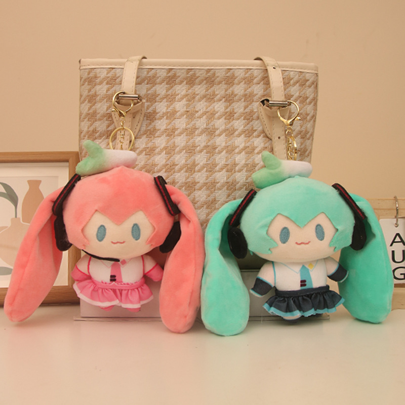 Miku Hatsune Anime Plush Doll  - огляд і ціна Anime Merchandise Keychain
