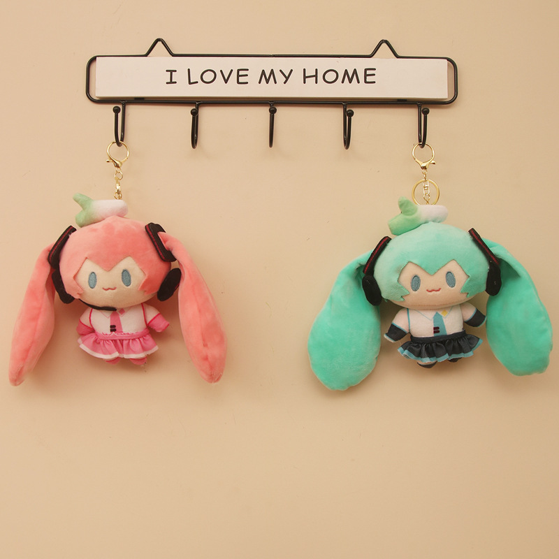 Miku Hatsune Anime Plush Doll  - огляд і ціна Anime Merchandise Keychain