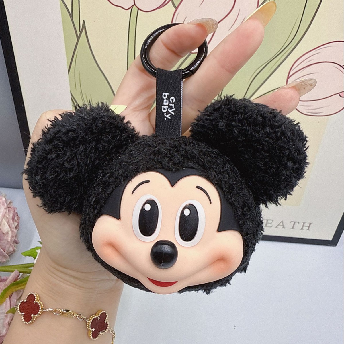 Mickey Minnie Plush Doll Keych - огляд і ціна Anime Merchandise Keychain