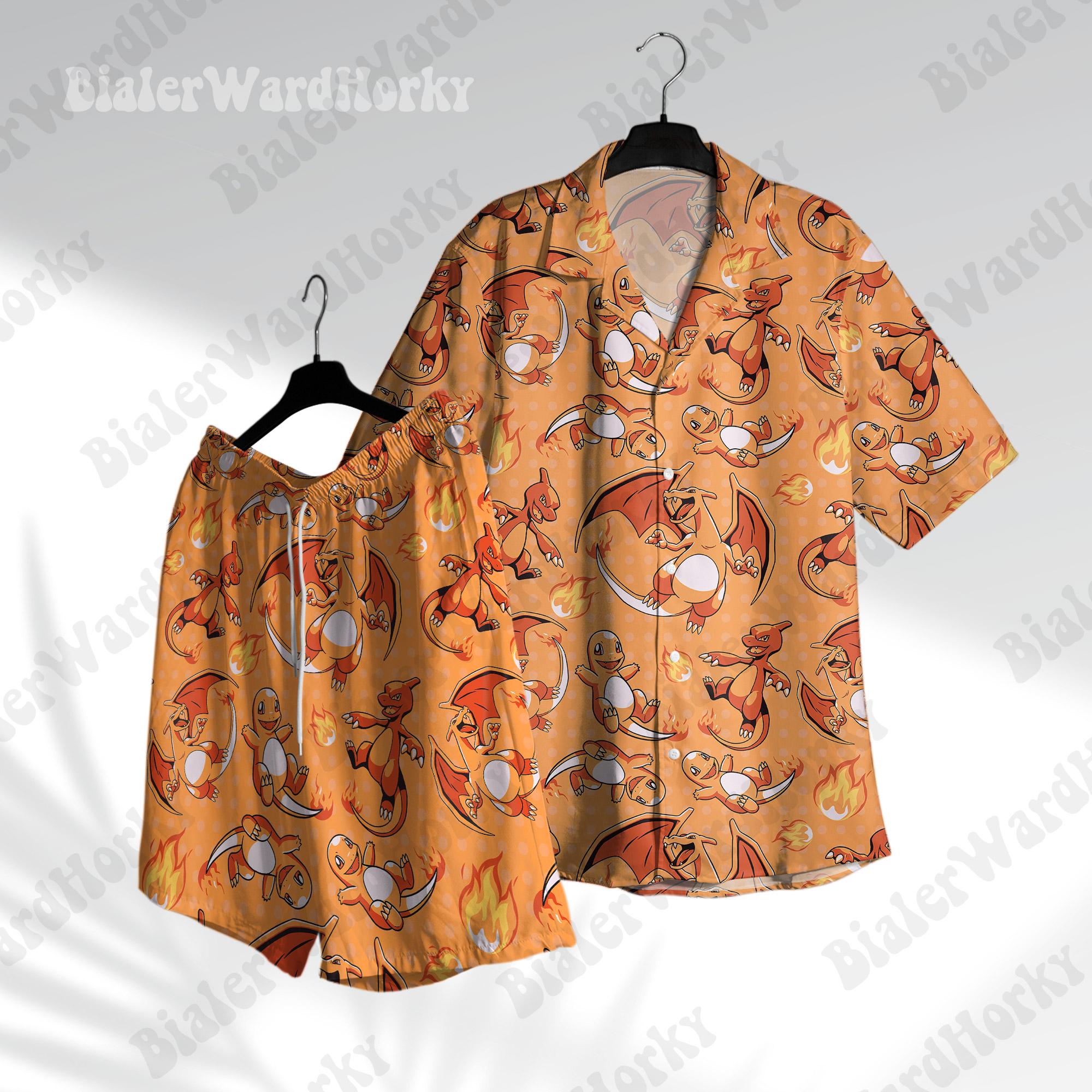 Pokémon Charizard Hawaiian Shi - огляд і ціна Anime Merchandise For Women