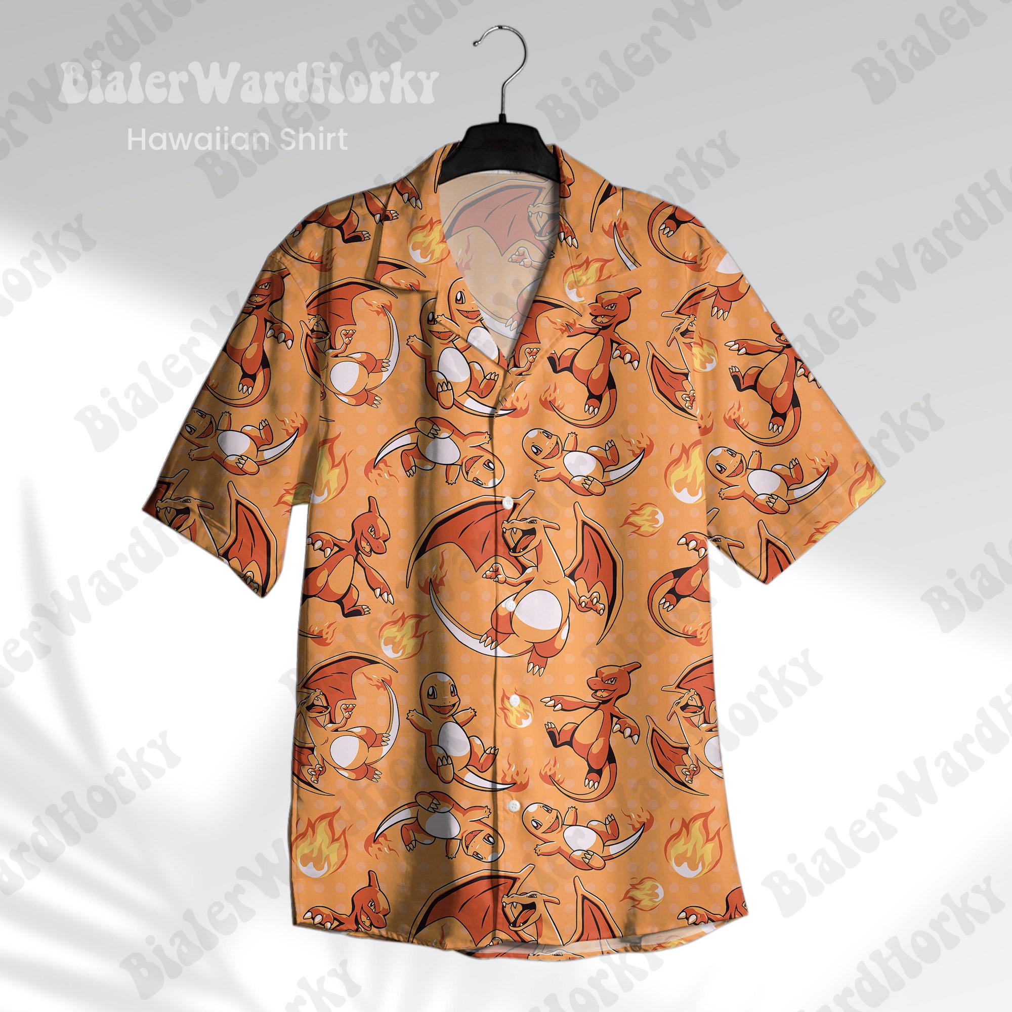 Pokémon Charizard Hawaiian Shi - огляд і ціна Anime Merchandise For Women