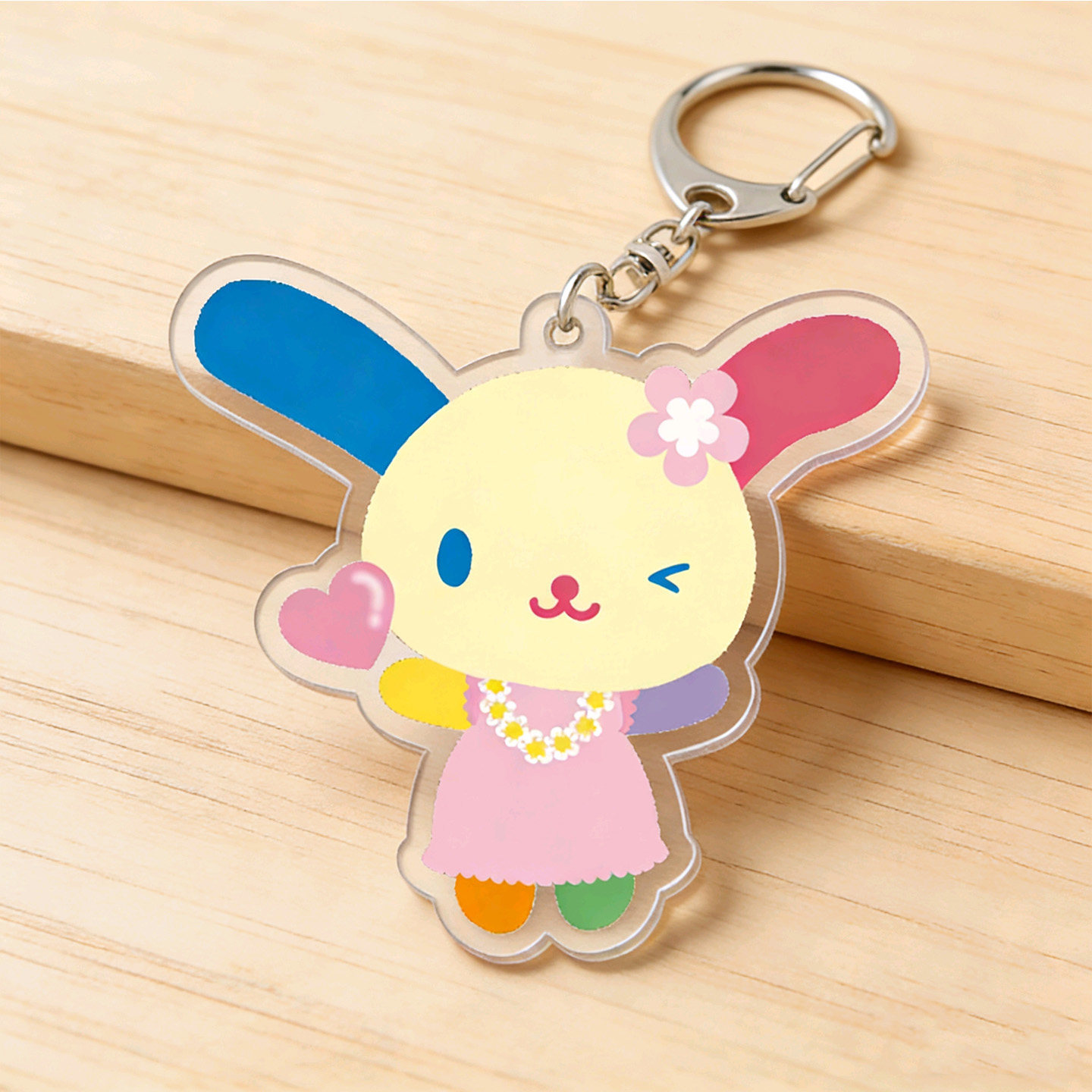 Cute Cinnamoroll Flower Acryli - огляд і ціна Anime Merchandise Keychain